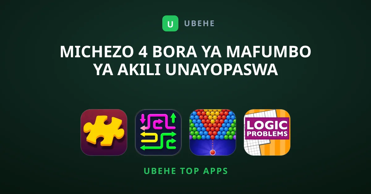 Michezo 4 Bora ya Mafumbo ya Akili Unayopaswa Kujaribu